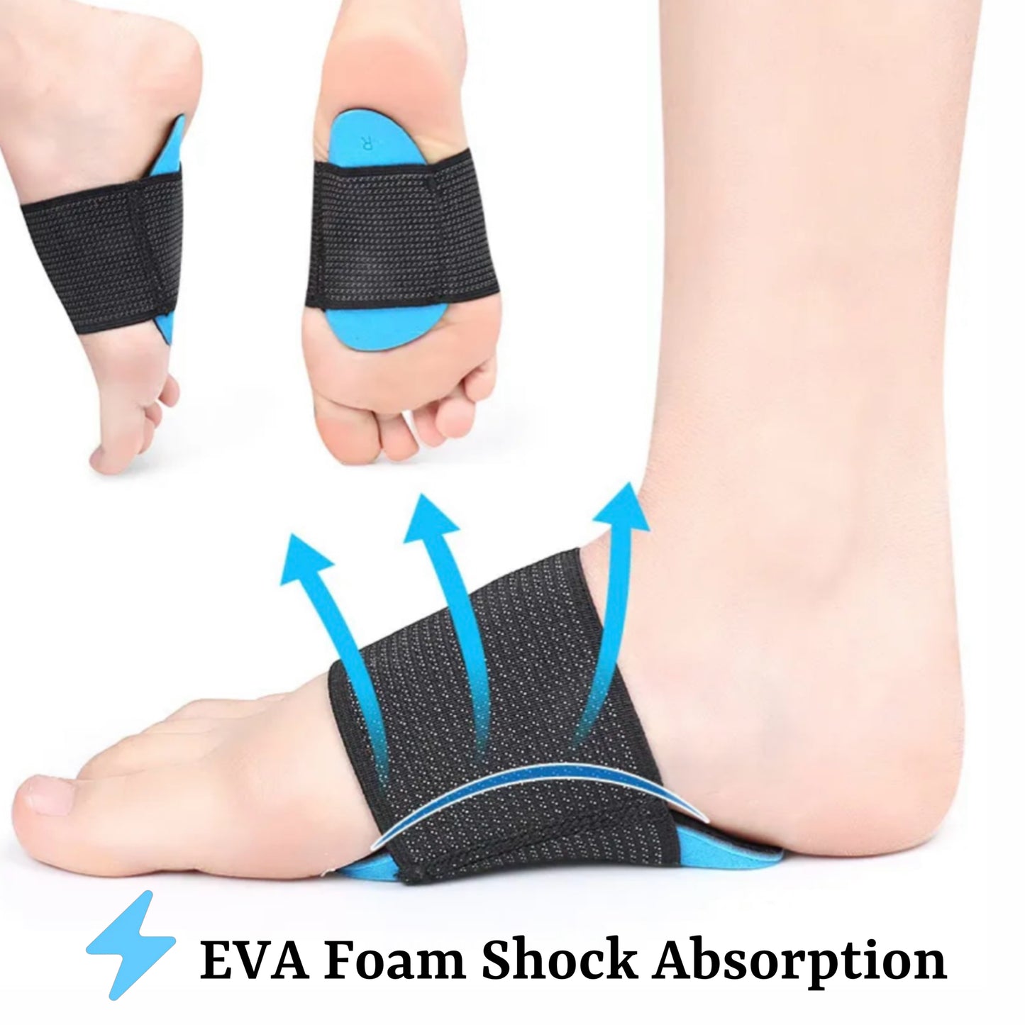 Blue Strike Arch Support - Slip On Orthotic